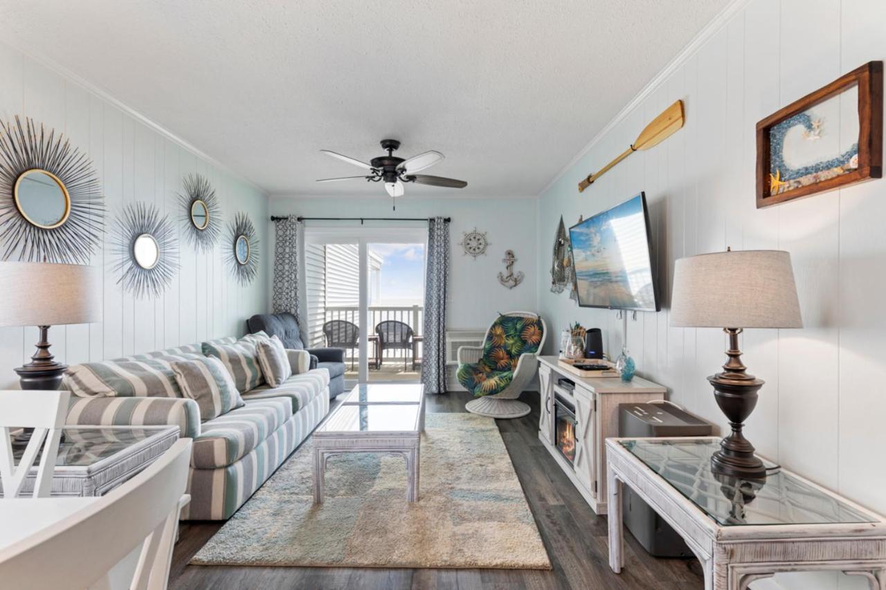 Bright And Sunny Condo With Stunning Oceanfront شاطئ ميرتل المظهر الخارجي الصورة